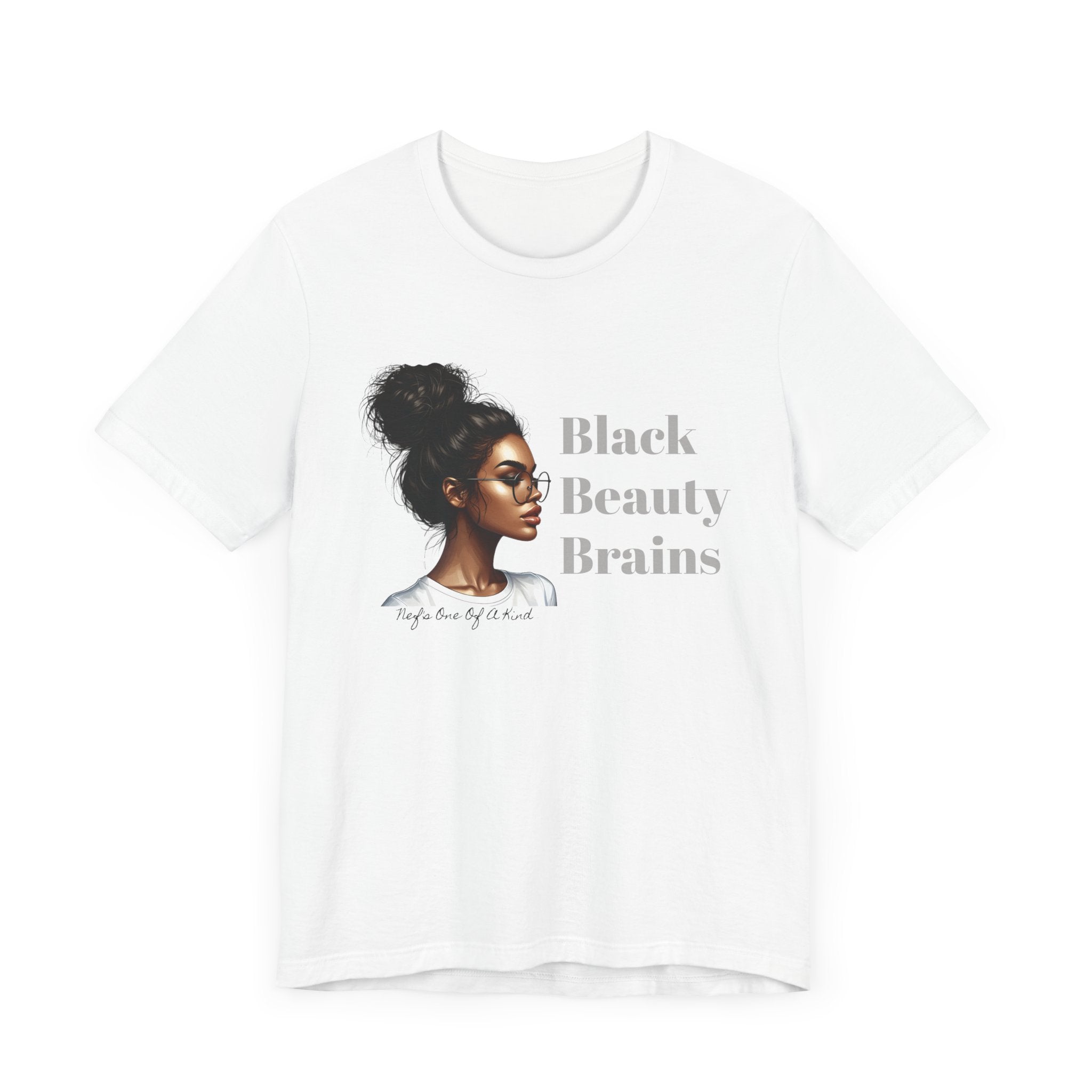 Black, beauty and Brains Sleeve Tee